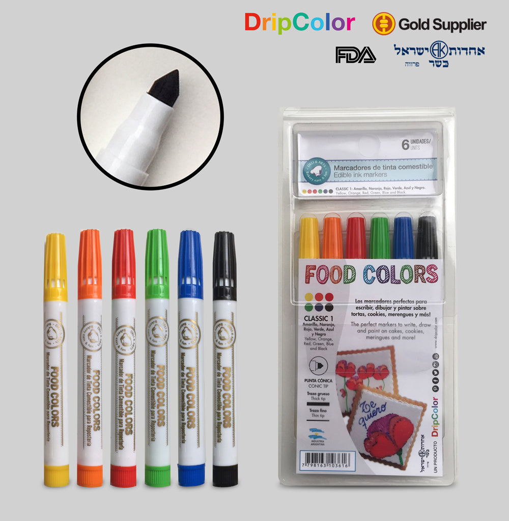 Food Colors Classic Set 1