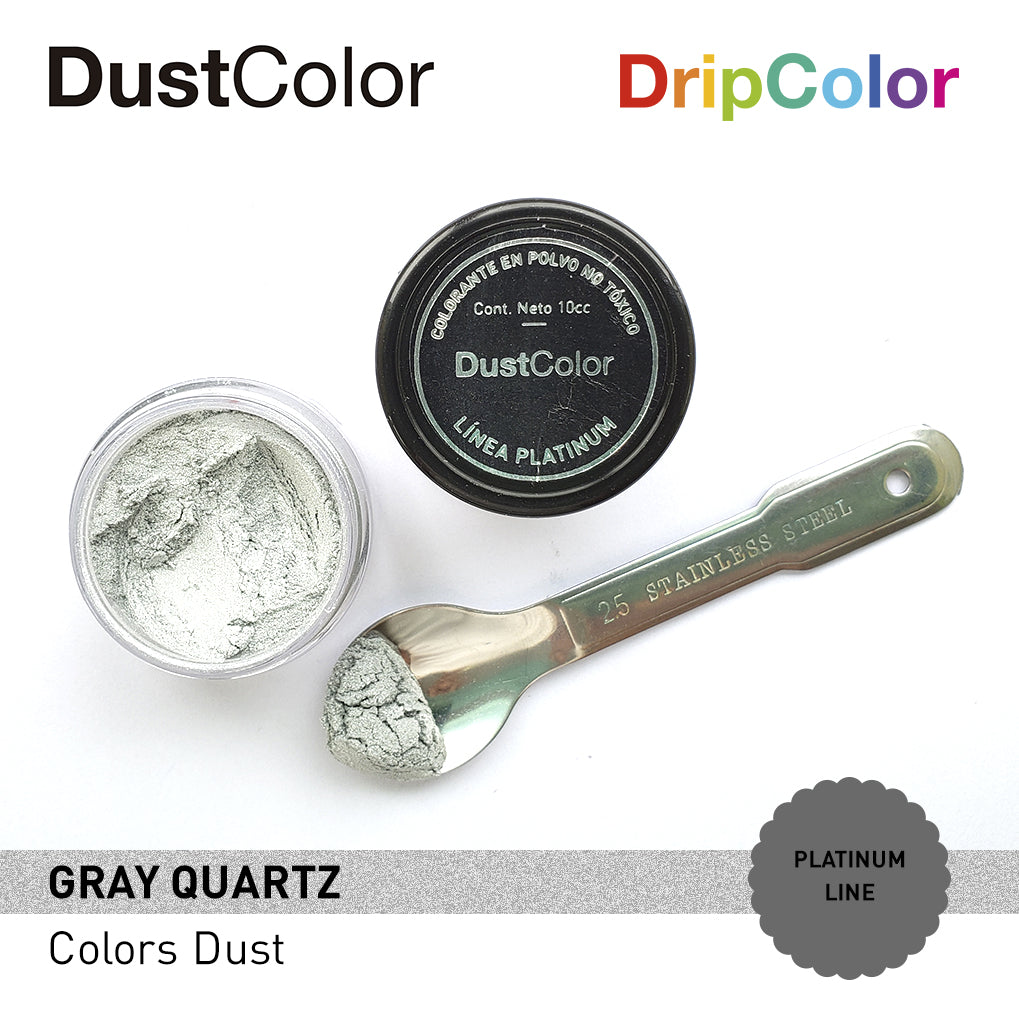 Dustcolor Platino Cuarzo Gris 10cc