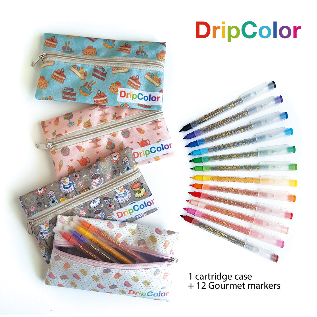 Food Colors Gourmet Set Completo + Cartuchera