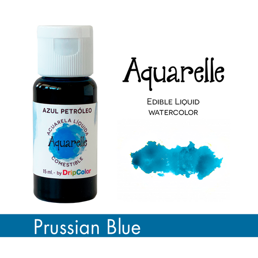 Aquarelle Edible Paint Prussian Blue 15ml