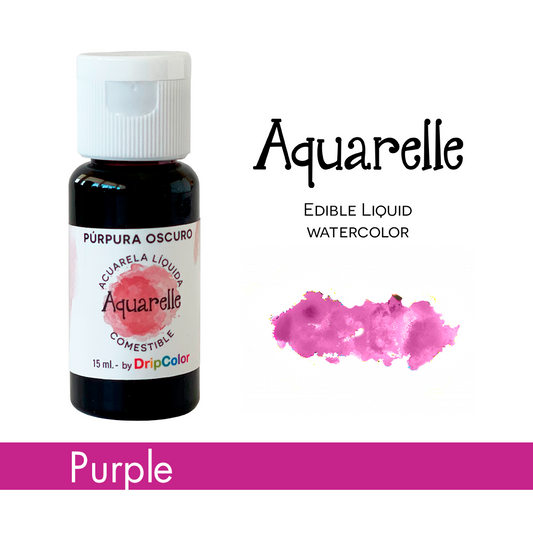 Aquarelle Edible Paint Purple 15ml