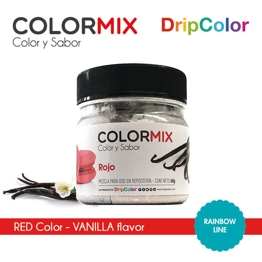 Edible Powder Colorant - Color Mix Rainbow Red 60gr