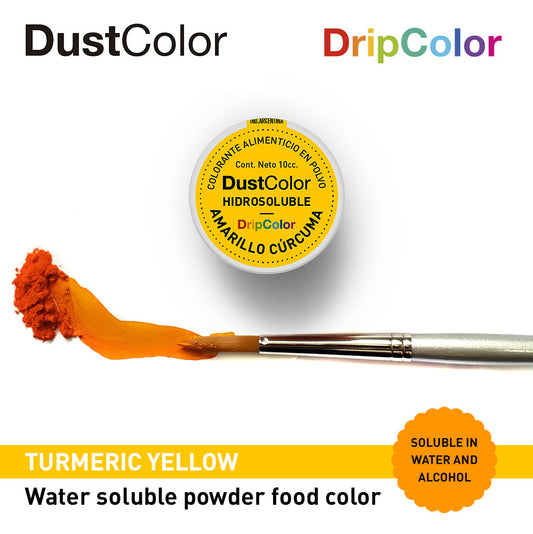 Dustcolor Water Soluble Turmeric Yellow 10cc