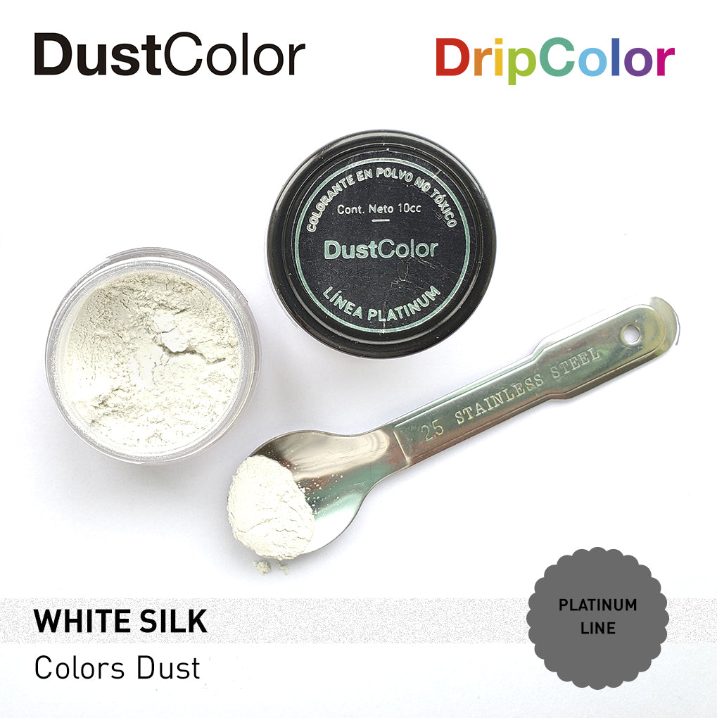 Dustcolor Platino Blanco Seda 10cc