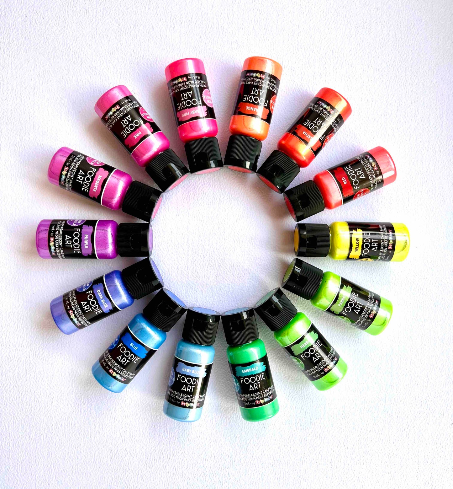 Foodie Art Edible Neon Paint Agatha 15ml