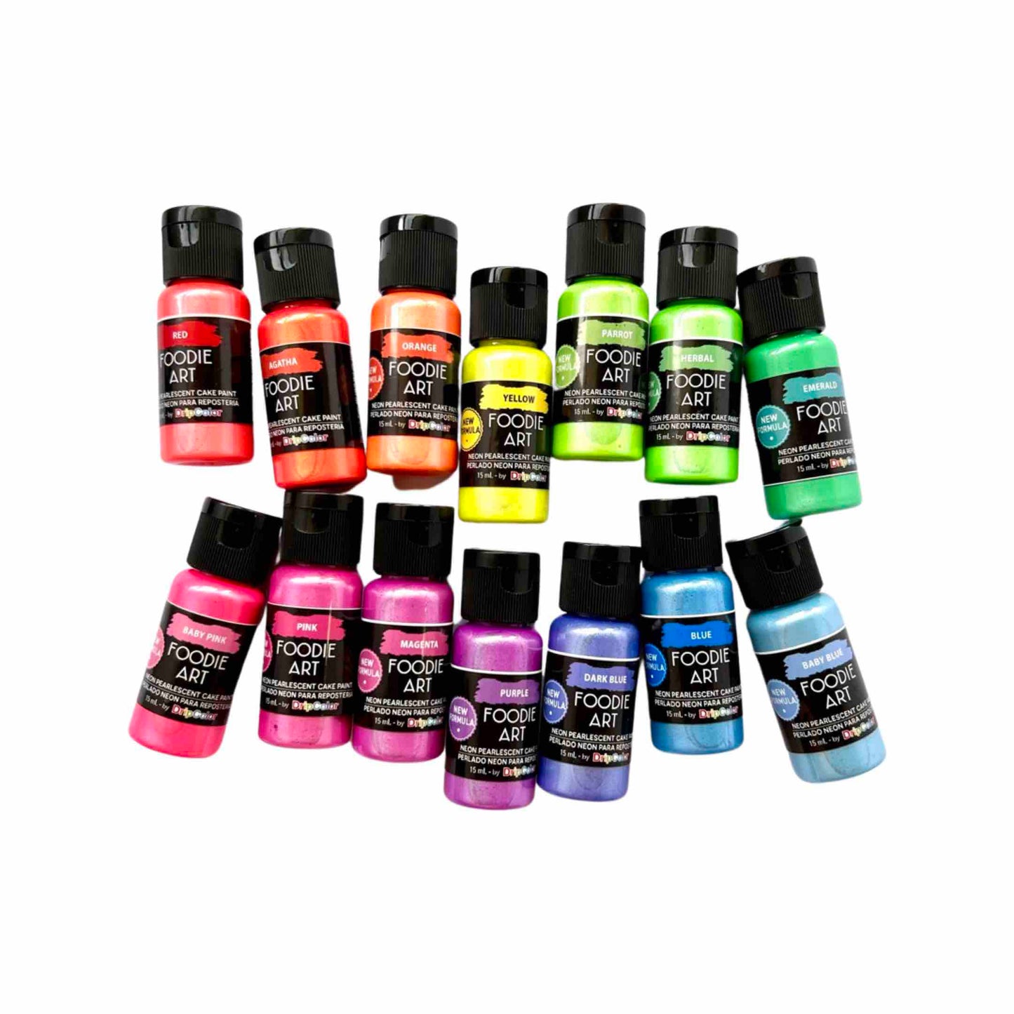 Foodie Art Edible Neon Paint Agatha 15ml