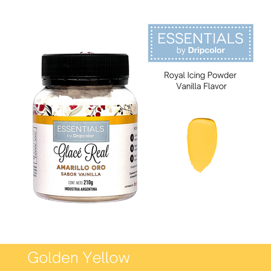 Glaseado Real - Amarillo Dorado