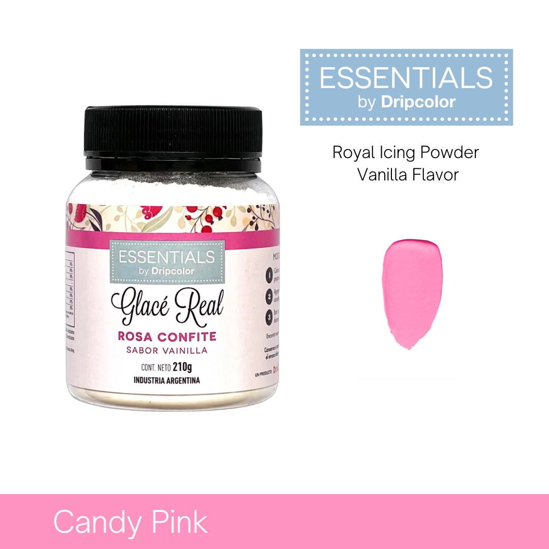 Glaseado Real - Rosa Caramelo