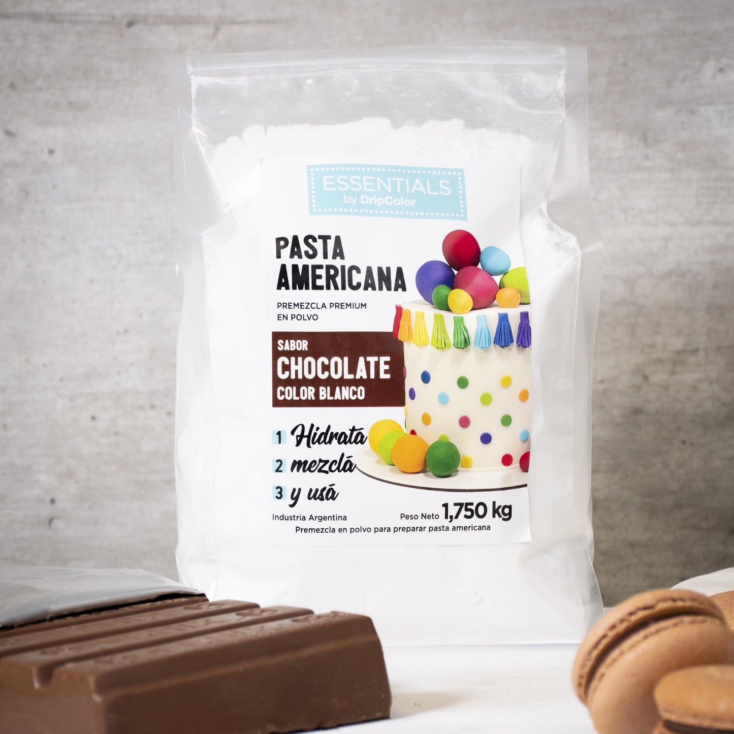 Premezcla en Polvo para Fondant - Sabor Chocolate