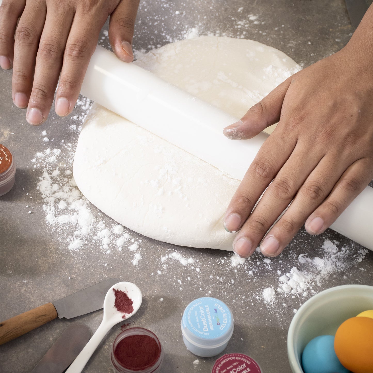 Premezcla en Polvo para Fondant - Sabor Vainilla