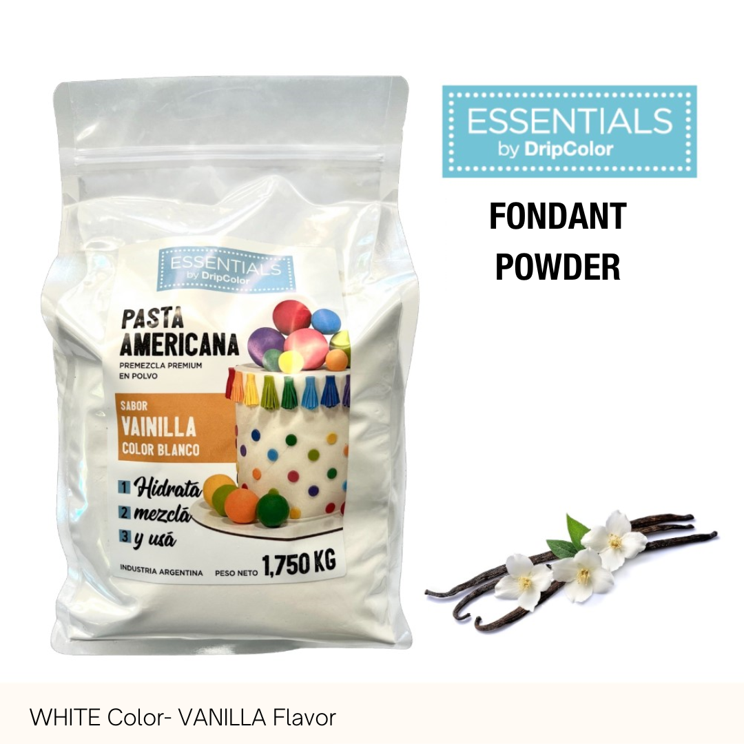 Fondant Powder Premix - Vanilla Flavor
