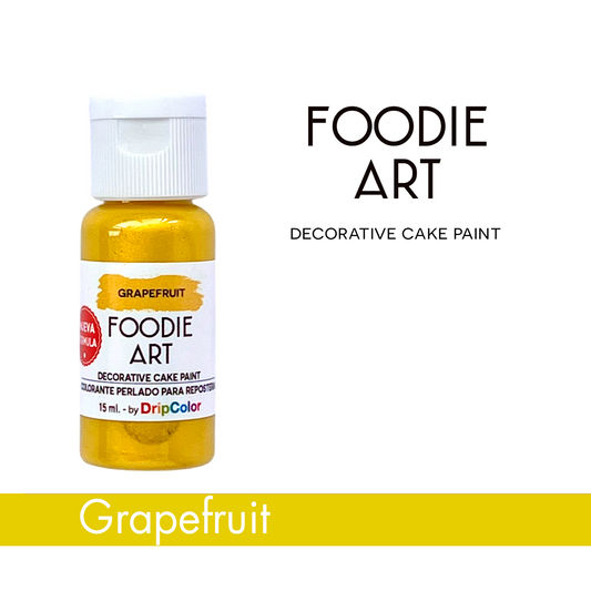 Foodie Art Pearly Edible Paint Grapefruit 15ml