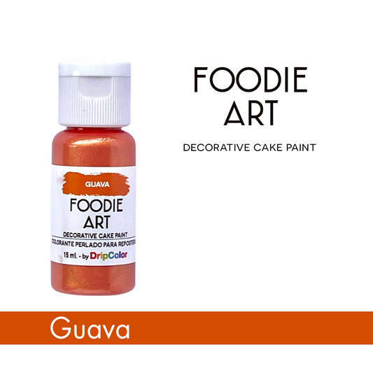 Foodie Art Pearly Edible Paint Guava 15ml