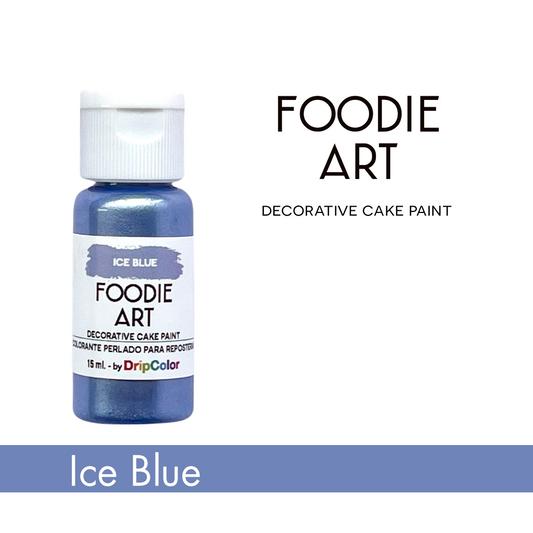 Foodie Art Pearly Edible Paint Ice Blue 15ml