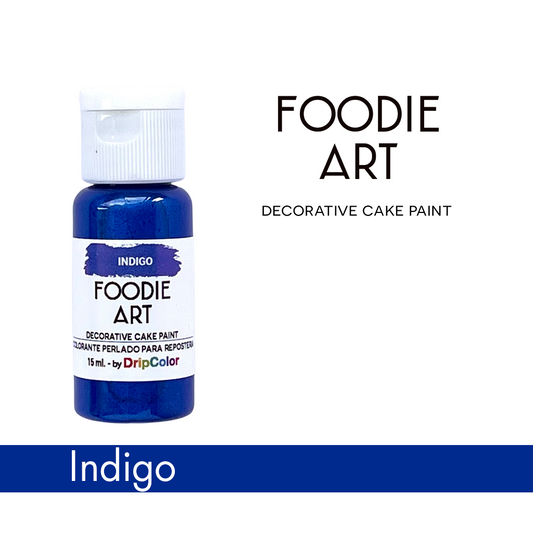 Foodie Art Pearly Edible Paint Indigo 15ml