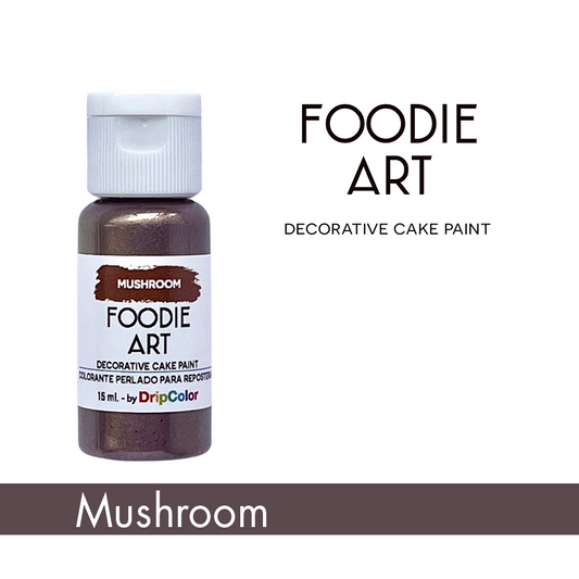 Foodie Art Pearly Edible Paint Mushroom 15ml