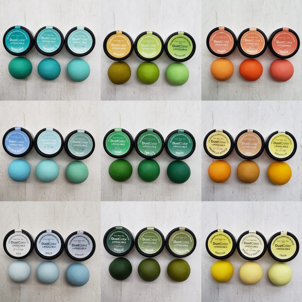 Dust Color Liposoluble Gift Box x60