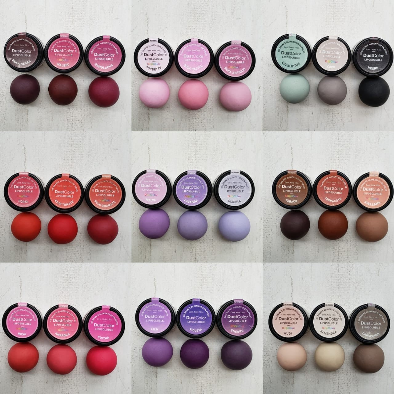 Dust Color Liposoluble Gift Box x60