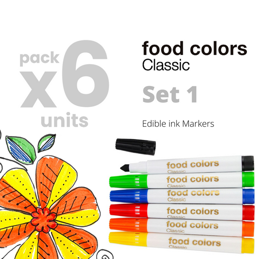 Food Colors Classic Set 1