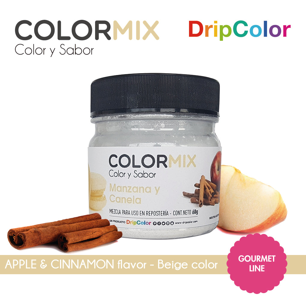 Color Mix Gourmet Manzana y Canela 60g