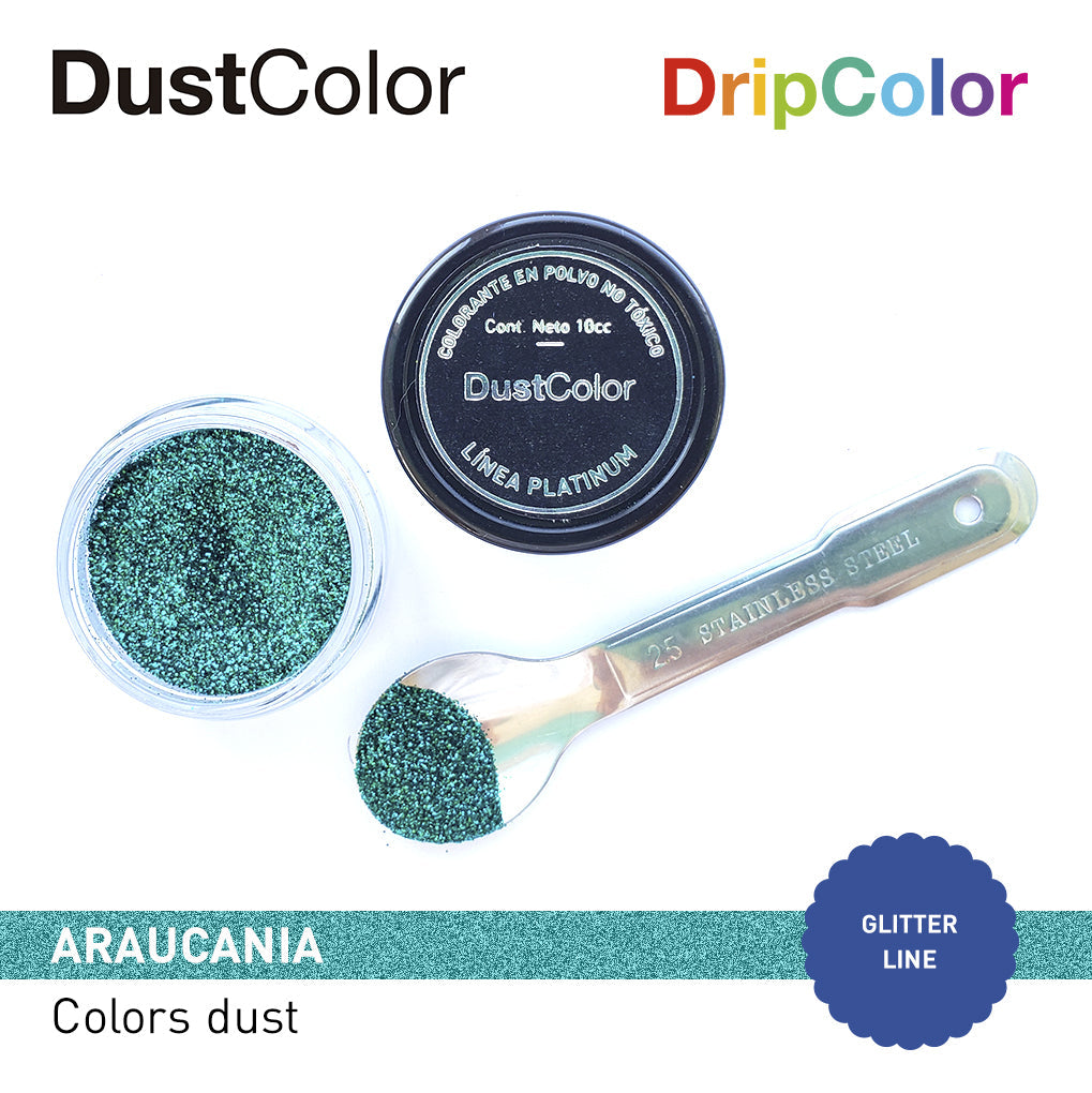 Dustcolor Glitter Araucania 10cc