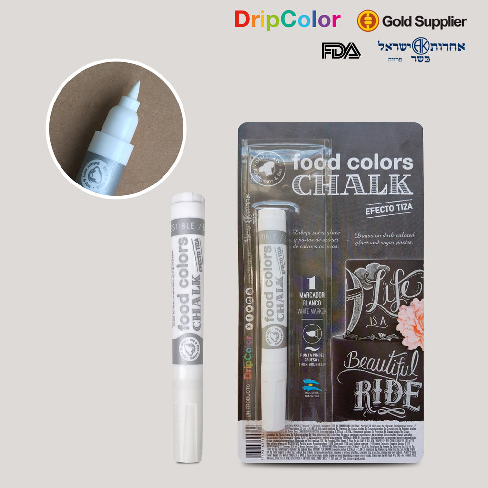 Food Colors Chalk White