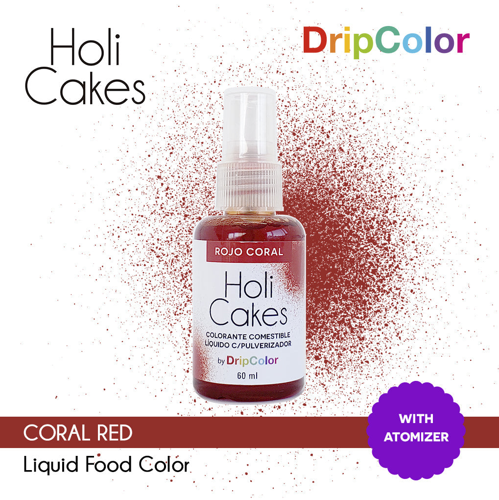 Holi Cakes Spray Cap Coral 60ml