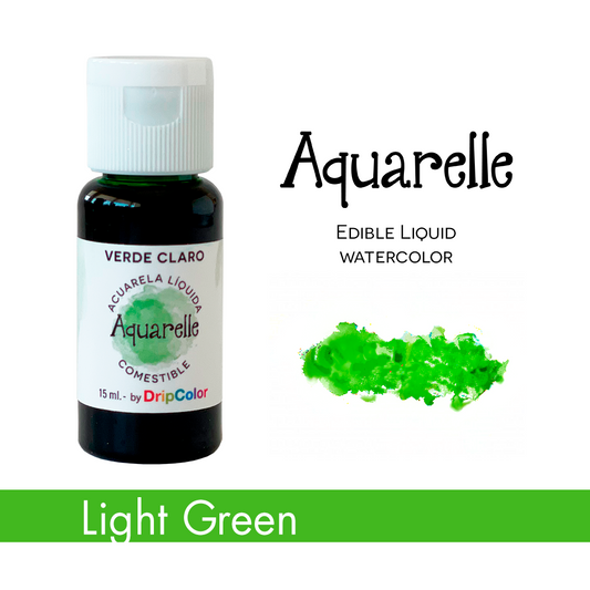Aquarelle Edible Paint Light Green 15ml