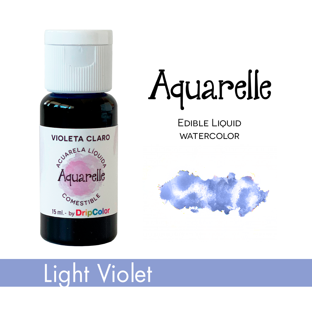 Aquarelle Edible Paint Light Violet 15ml