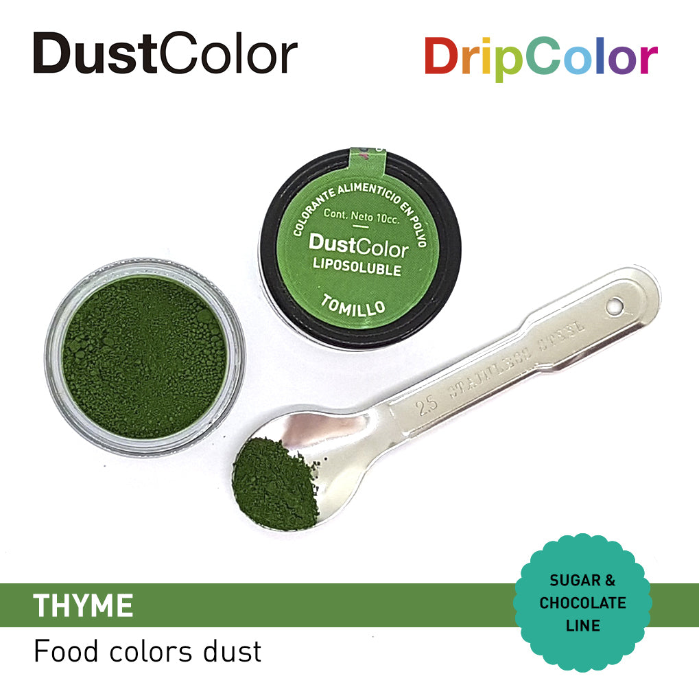 Dustcolor Graso Soluble Verde Tomillo 10cc