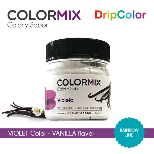 Edible Powder Colorant  - Color Mix Rainbow Violet 60gr