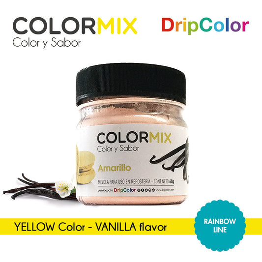 Edible Powder Colorant  - Color Mix Rainbow Yellow 60gr