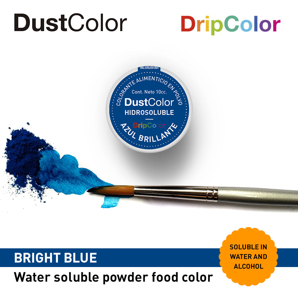 Dustcolor Water Soluble Bright Blue 10cc