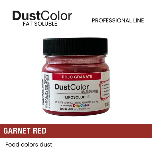 Dustcolor Fat Soluble Professional Line Garnet Red