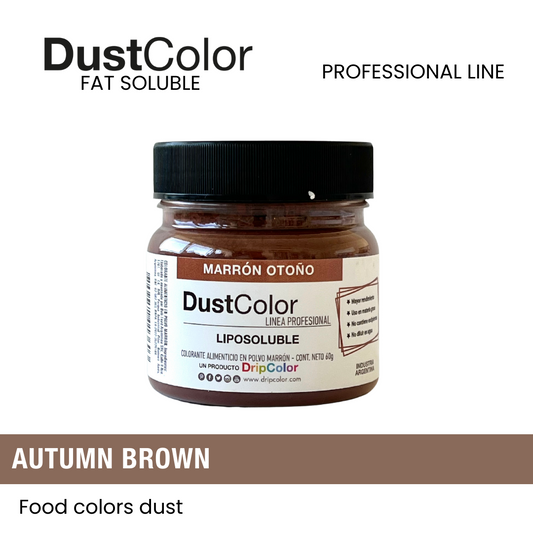 Dustcolor Fat Soluble Professional Line Autumn Brown