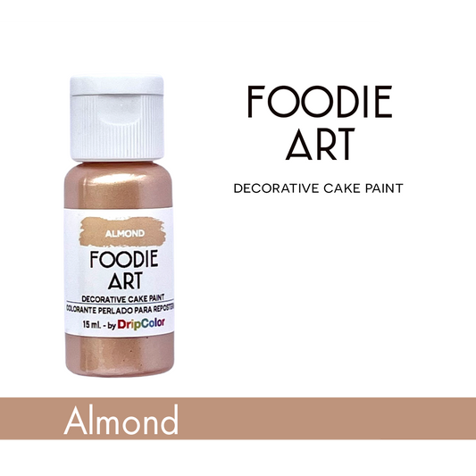 Foodie Art Pearly Edible Paint Almond 15ml