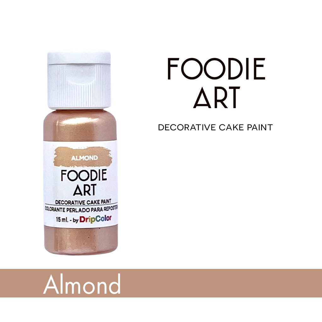 Foodie Art Pearly Edible Paint Almond 15ml