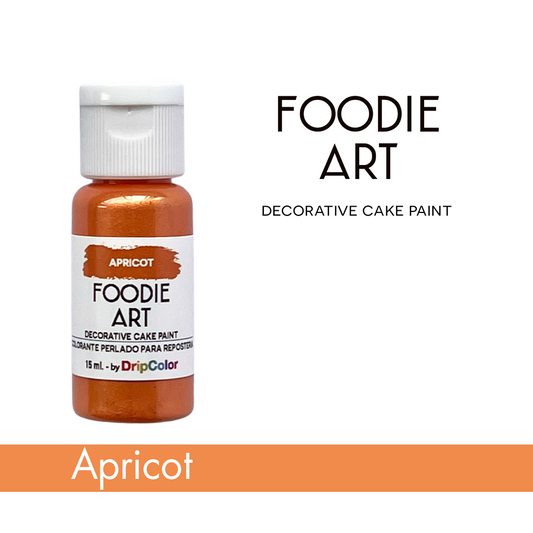 Foodie Art Pearly Edible Paint Apricot 15ml