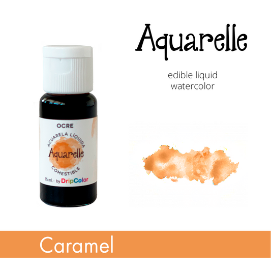 Aquarelle Edible Paint Caramel 15ml