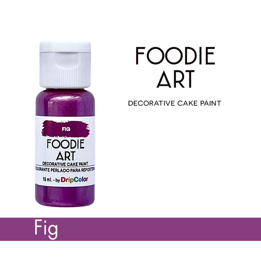 Foodie Art Pearly Edible Paint Fig 15ml