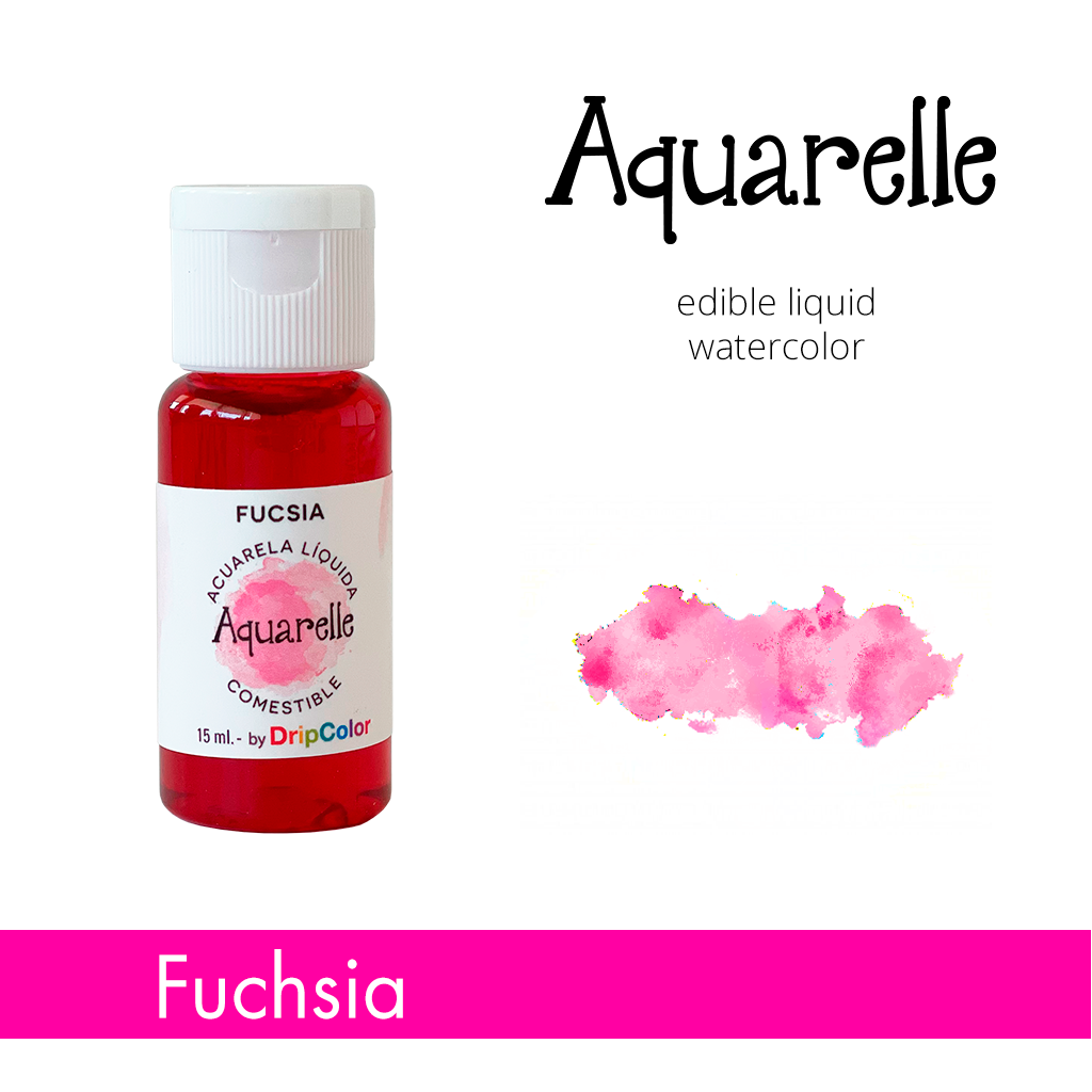 Aquarelle Edible Paint Fuchsia 15ml