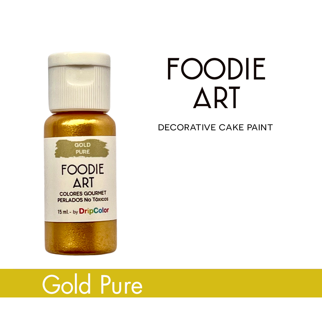 Foodie Art Pearly Gold Pure 15ml