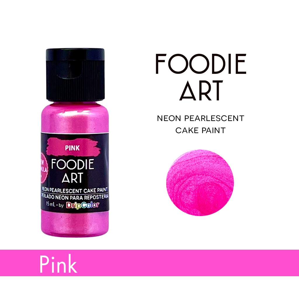 Foodie Art Edible Neon Paint Pink 15ml