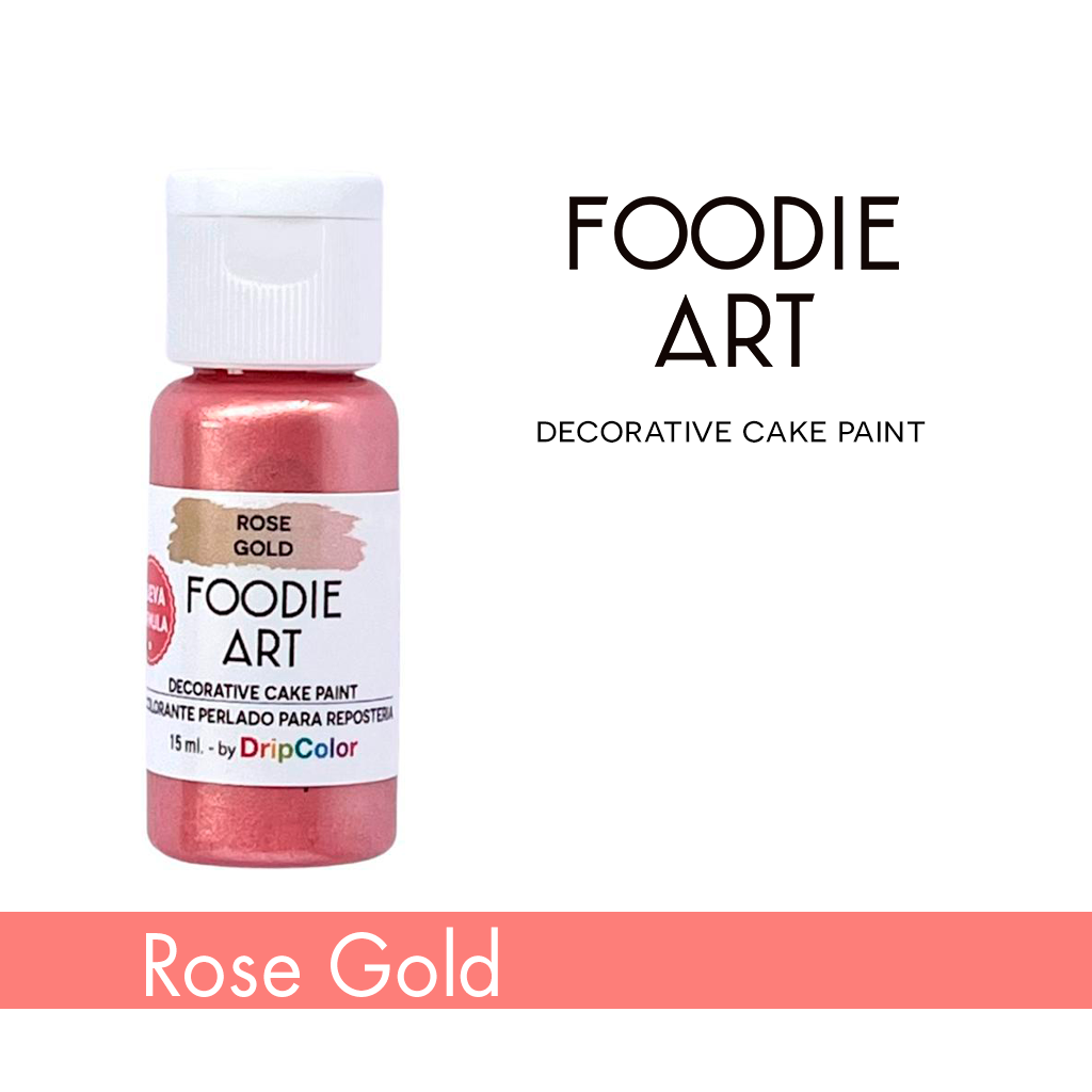 Foodie Art Pearly Rose Gold 15ml
