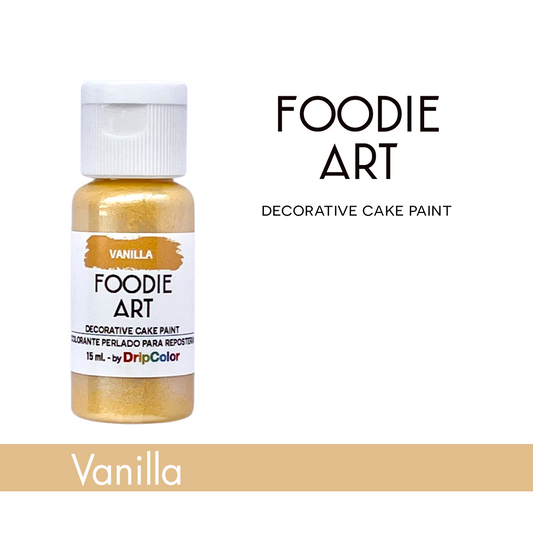 Foodie Art Pearly Edible Paint Vanilla 15ml